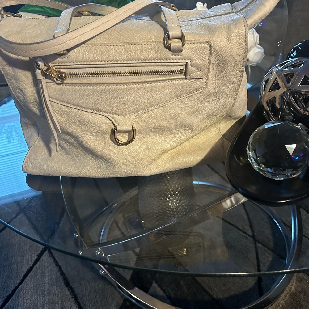 Louis Vuitton Lumineuse handbag monogram Empreinte GM